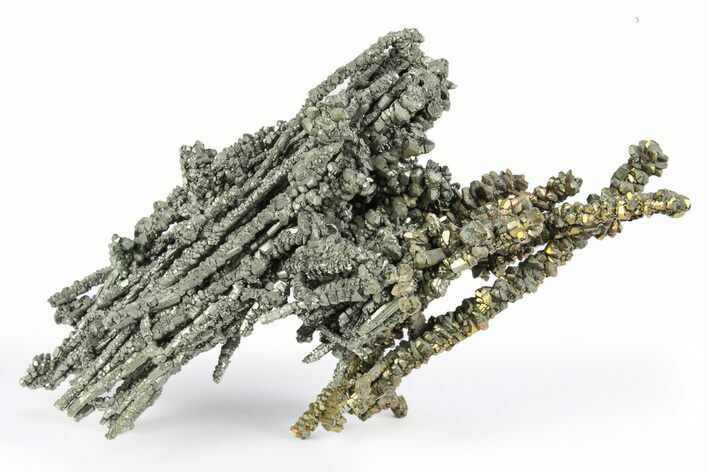 Glittering Marcasite Crystal Stalactites - Linwood Mine, Iowa #246664